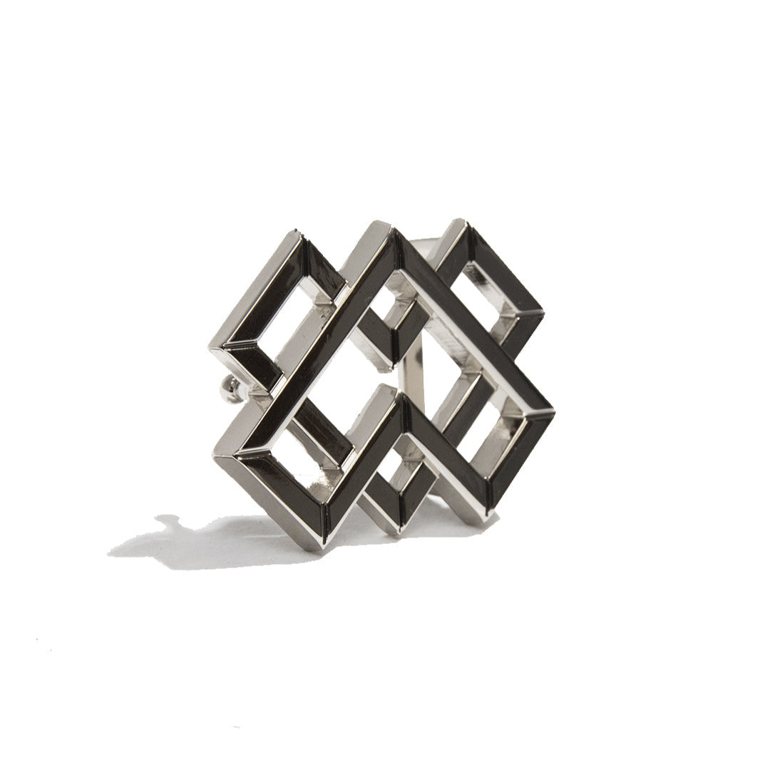 BS Isotype Shiny Silver Buckle