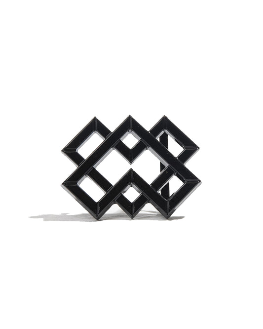 BS Isotype Shiny Black Buckle