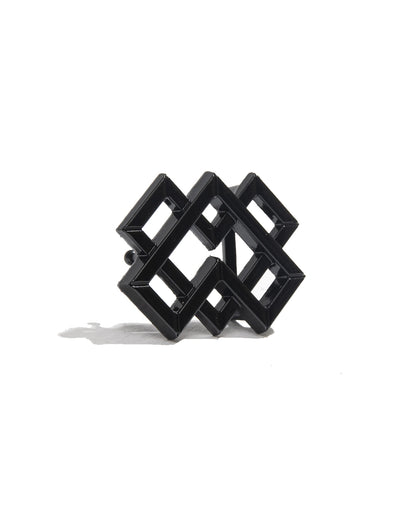 BS Isotype Shiny Black Buckle
