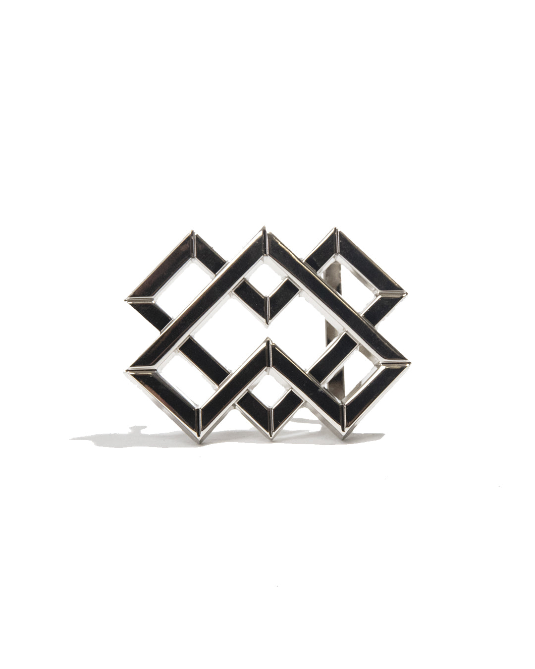 BS Isotype Shiny Silver Buckle