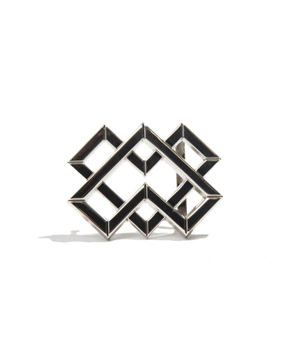 BS Isotype Shiny Silver Buckle