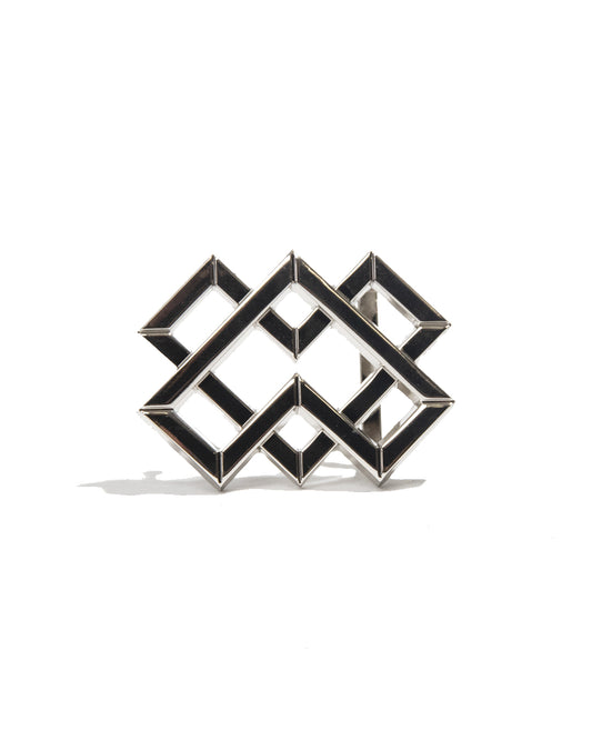 BS Isotype Shiny Silver Buckle